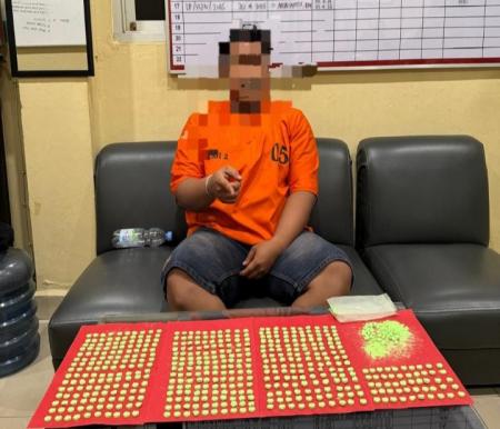 Polres Dumai Tangkap Pemilik 500 Butir Ekstasi