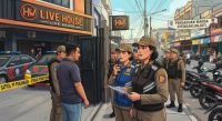 Satpol PP Pekanbaru periksa HW Live House.(ilustrasi/gemini AI/halloriau.com)