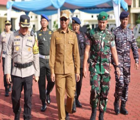Polres Rohil Gelar Apel Operasi Lilin 2025, Siap Amankan Natal dan Tahun Baru