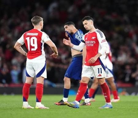 Arsenal Takluk dari PSG, Arteta Kecewa dengan Hasil di Leg Pertama