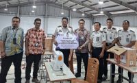Lapas Bagansiapiapi dapat 9 mesin jahit.(foto: afrizal/halloriau.com)