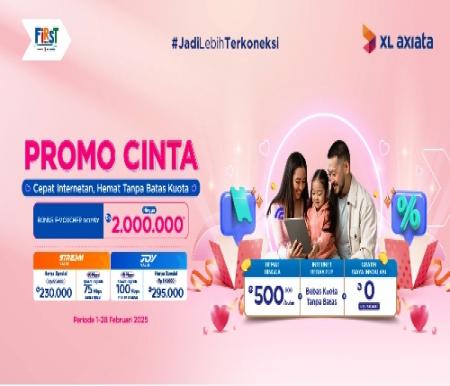 Promo First Media dihari valentine.(foto: istimewa)