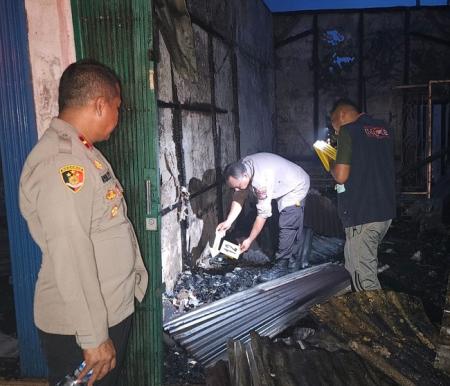 11 Ruko di Pasar Kuok Kampar Terbakar, Kerugian Capai Rp1 Miliar