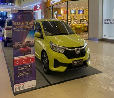 Pameran Honda SM Amin di Mal SKA Pekanbaru tawarkan banyak promo (foto/Yuni)