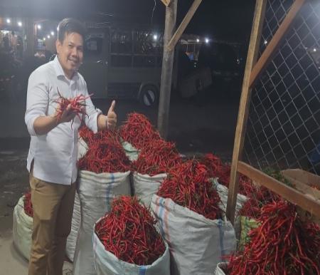 Amankan Stok Jelang Nataru, Pemprov Riau Datangkan 1 Ton Cabai dari Aceh
