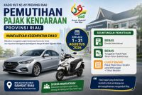 Pemutihan pajak di Riau selama bulan Agustus 2026.(ilustrasi/int)