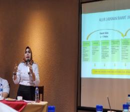 BNNK Dumai menggelar Workshop Penguatan Kapasitas Insan Media untuk Kota Tanggap Ancaman Narkoba di Ruang Rapat Mulia I, Grand Zuri Hotel Dumai, Rabu (19/10/2022).(foto: bambang/halloriau.com)