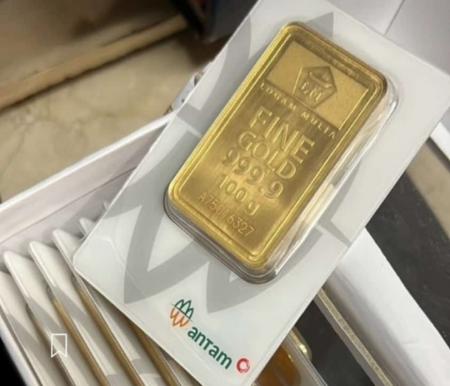 Harga Emas Batangan 1 Gram Hari Ini di Pekanbaru Anjlok Lagi Jadi Segini