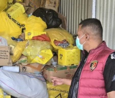 Polresta Pekanbaru Tangkap Bos Perusahaan Limbah Terkait Penimbunan Limbah Medis B3