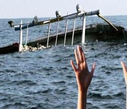 Ilustrasi kapal kargo tenggelam di perairan Taiwan (foto/int)