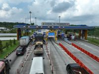 Arus kendaraan di Tol Pekanbaru–XIII Koto Kampar naik drastis (foto/ist)