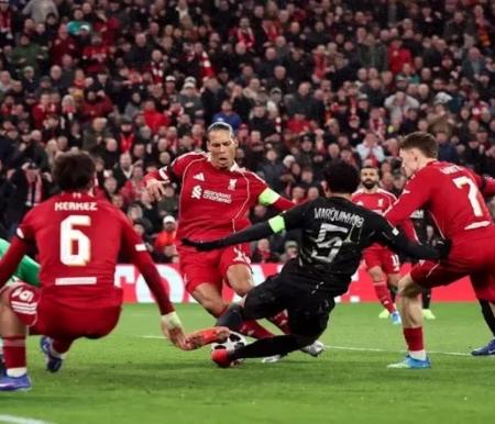 PSG Hancurkan Harapan Liverpool di Anfield, Melaju ke Semifinal dengan Agregat Telak