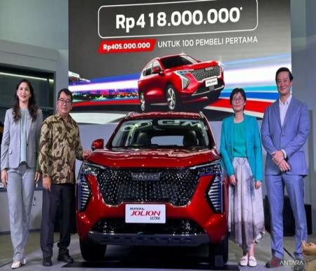 GWM Indonesia Perkenalkan Haval Jolion Ultra HEV di IIMS 2025.