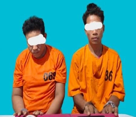 Transaksi Sabu Terendus, Dua Pengedar Narkoba Diciduk Polisi di Sorek 1 Pelalawan