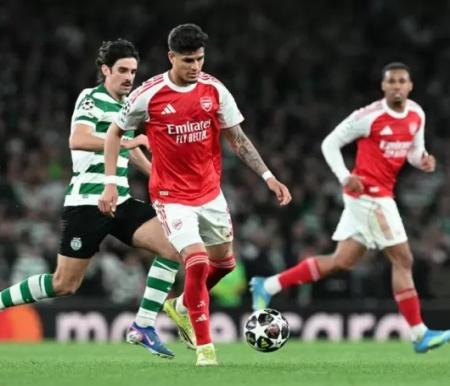 Tahan Imbang Sporting, Arsenal Amankan Tiket Semifinal