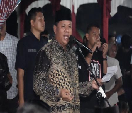 Bupati Kuansing, Suhardiman Amby respon aspirasi masyarakat Bandar Alai (foto/ultra)