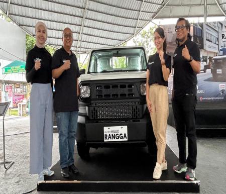 Agung Toyota resmi meluncurkan Toyota All New Hilux Rangga melalui Regional Launching Hilux Rangga di Riau Garden (foto/ist)