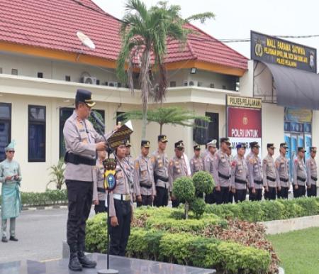 Sertijab PJU Polres Pelalawan, Kapolres Soroti Kinerja dan Sinergi Publik