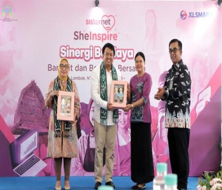 XLSMART dan KemenPPPA Tutup Program SheInspire di Lapas Perempuan NTB, Cetak Warga Binaan Mandiri