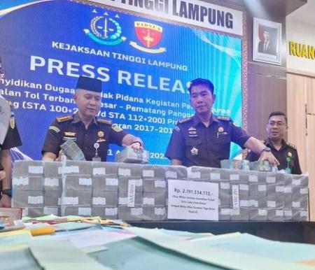 Kejati Lampung Ungkap Modus Korupsi Proyek Tol Rp 66 Miliar, Rekayasa Dokumen Tagihan