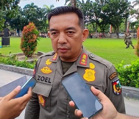 Kepala Satpol PP Kota Pekanbaru, Zulfahmi Adrian.