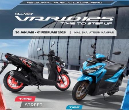 Lebih Elegan, Modern dan Sporty, Berikut Indent All New Honda Vario 125 