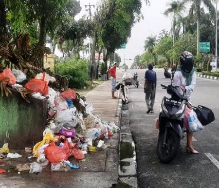 Sampah Pekanbaru.(ilustrasi/int)