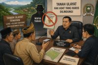 Sengketa tanah ulayat di Tenayan Raya.(ilustrasi/int)