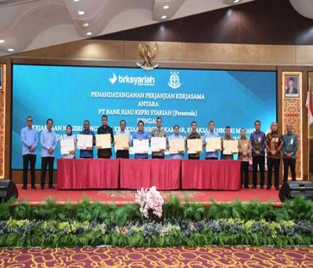 BRK Syariah dan Kejaksaan Riau Teken PKS, Perkuat Tata Kelola dan Integritas Bank Daerah