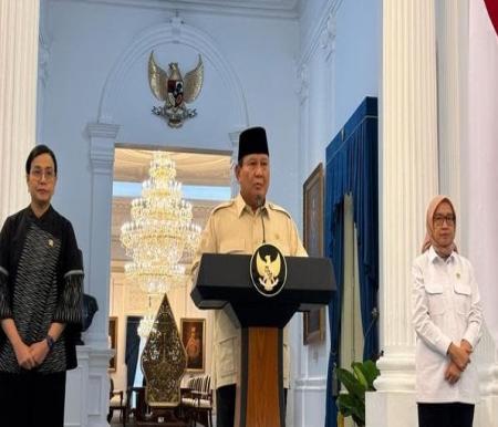 Presiden Prabowo umumkan THR ASN, TNI-Polri, dan pensiunan pekan depan (foto/detik)