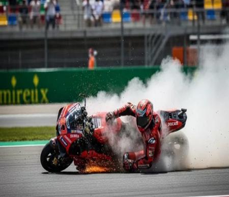Enam Lap Menuju Finis, Petaka Datang untuk Marc Marquez di MotoGP Thailand 2026