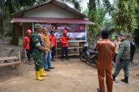 Perkuat komitmen PT Arara Abadi dan Mitra Bangun 34 pos akses kontrol dan pos mitigasi terintegrasi pencegahan Karhutla dan antisipasi elnino di Riau (foto/ist)