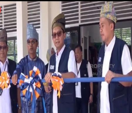 BRI Peduli Ini Sekolahku memberikan bantuan ke UPT SDN 001, Kelurahan Sungai Pagar, Kampar (foto/ist)