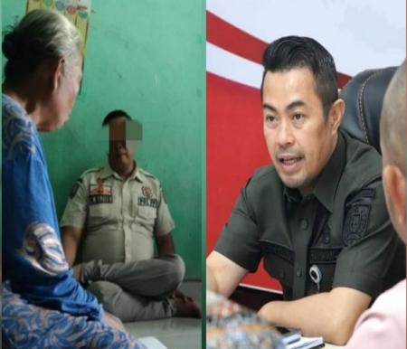 Pungli oknum Satpol PP di Pekanbaru, Pj Wako Risnandar Mahiwa (kanan) angkat bicara (foto/int)