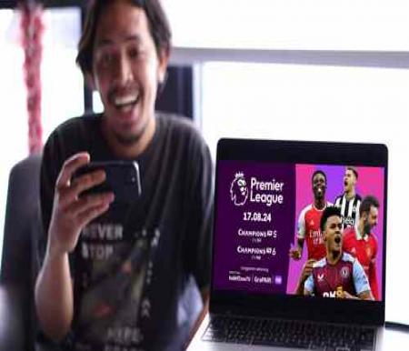 Telkomsel hadirkan EPL di IndoHome TV.(foto: istimewa)