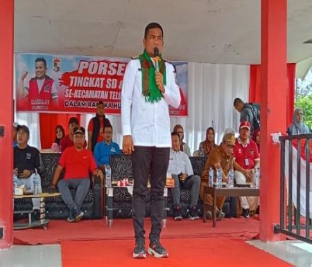 Porseni tingkat SD se-Kecamatan Teluk Meranti dibuka Bupati Pelalawan, Zukri (foto/Andy)